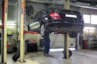 Замена стоек стабилизатора Mercedes-Benz W210