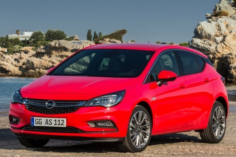 Opel Astra K 2015/XNUMX portes XNUMX