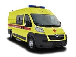 Korte recensie, beschrijving. Investeer in ambulances op basis van Citroën Jumper (FgTl 35 Heavy L3H3)