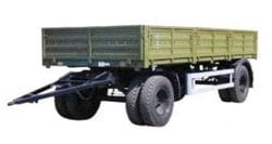 Dulmar guud, sharaxaad. SZAP 8357 trailer flatbed (guddiga)