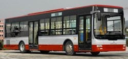 Краткий обзор, описание. Городские автобусы Golden Dragon XML6105