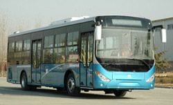 Short review, description. City buses Zhongtong Fashion LCK6105GM