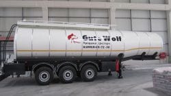 Short review, description. Chemical tank semi-trailers GuteWolf 30000l chemical