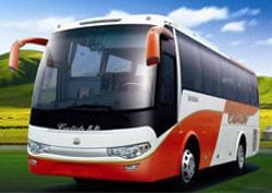 Stručný přehled, popis. Zhongtong Catch LCK6840T meziměstské autobusy