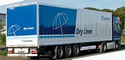 Кратък преглед, описание. Фургон за кутия Krone Dry Liner STG