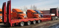 Tổng quan ngắn gọn, mô tả. Xe tải hạng nặng bán rơ moóc RosSpetsTrailer 94624R (T)