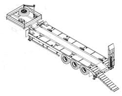 Kratki pregled, opis. Poluprikolica teški kamion TSP 94162-0000010-20