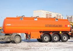 Breve reseña, descripción. Semirremolques cisterna de combustible Foxtank PPTs-28