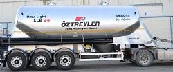 استعراض قصير ، الوصف. العربات نصف المقطورة شاحنة نقل الوقود Oztreyler SLB 34