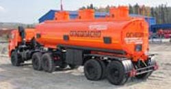 Kratki pregled, opis. Poluprikolice-kamioni za gorivo UralSpetsTrans 96742-10-01