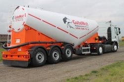 संक्षिप्त समीक्षा, विवरण। सीमेंट अर्ध-ट्रेलर GuteWolf 36 घन मीटर सीमेंट ट्रक