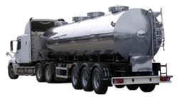Short review, description. Dairy semi-trailers, food UralSpetsTrans 9633-020 (ППЦПТ-30)