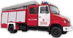 Σύντομη επισκόπηση, περιγραφή. Πυροσβεστικά οχήματα Pozhtekhnika ATs-1,3-4 400 ZIL-5301