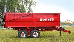 Stručný přehled, popis. Traktorové návěsy Agromaster ISON-8515
