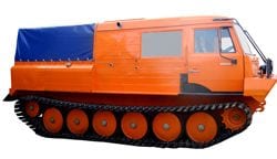 Kort overzicht, beschrijving. ATV's, sneeuw- en moerasvoertuigen Transport ТТМ-3 ГУ
