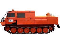 Breve descrición, descrición. ATVs, vehículos de neve e pantanos Transporte ТТМ-3 ТЗ