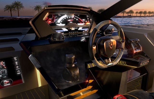 A Lamborghini 4000 lóerős motorral, de kerekek nélküli autót készített