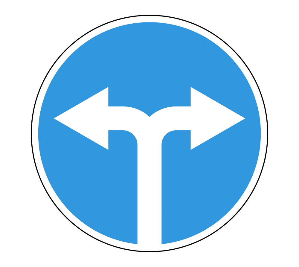Sign 4.1.6. Move right or left