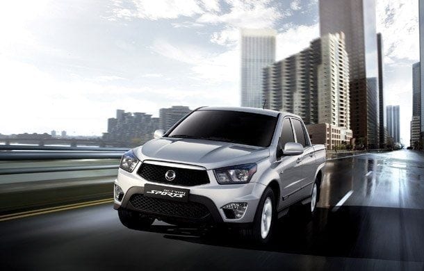 „SsangYong Actyon Sports 2012“