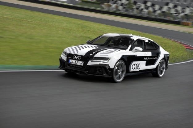 Test drive Audi launches world's sportiest autonomous driver car on track