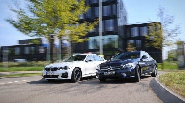 Test drive BMW 320d, Mercedes C 220 d: diesel bertsioen lehen duelua