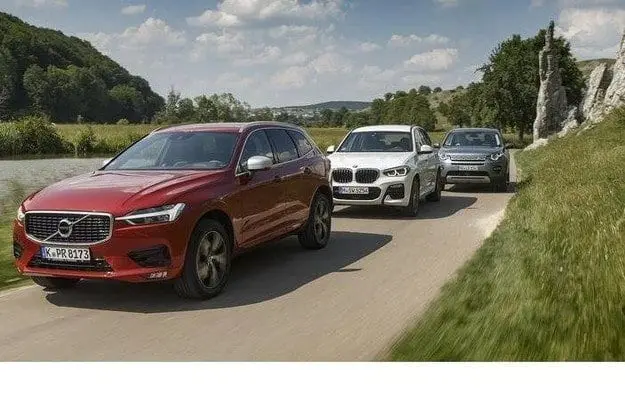 Тест драйв BMW X3 против Land Rover Discovery Sport и Volvo XC60