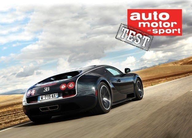 Proovisõit Bugatti Veyron 16.4 Super Sport: mida rohkem, seda rohkem