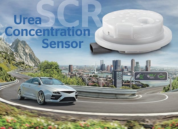 Continental-sensor maakt dieselmotoren schoner