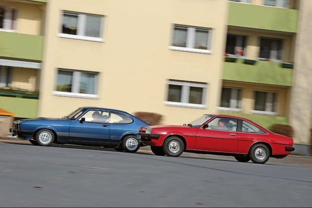 Тест драйв Ford Capri 2.3 S и Opel Manta 2.0 L: Рабочий класс
