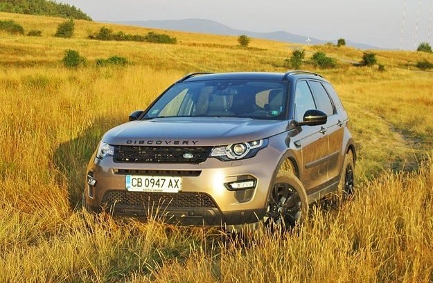Test ajotina Land Rover Discovery Sport: pispor