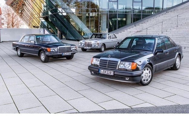 اختبار القيادة Mercedes-Benz 300 SEL 6.3 و 450 SEL 6.9 و 500 E: Stardust