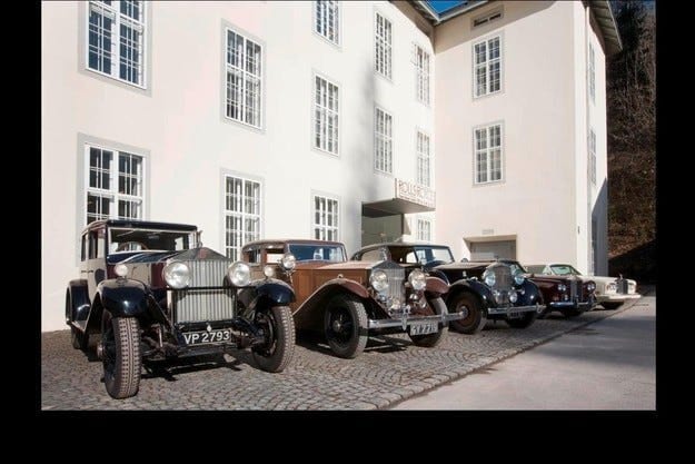 Gwajin gwajin Rolls-Royce Museum a Dornbirn: aikin gida