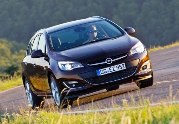 Bandomasis važiavimas Opel Astra su nauju dyzeliniu varikliu