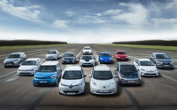 歐洲電動汽車銷量一年內翻倍