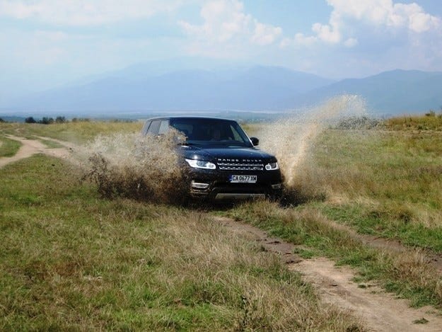Test ajotina Range Rover TDV8: yek ji bo hemûyan