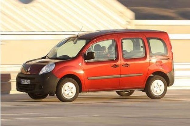 Prova de conducció Renault Kangoo 1.6: Transportador