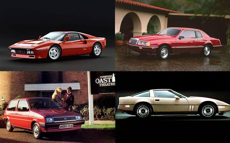 Le più famose auto giapponesi degli anni '80