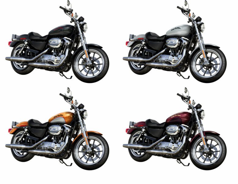 Harley-Davidson Sportster SuperLow XL 883L SuperLow XL 883L 2014 សម្លេងពីរ
