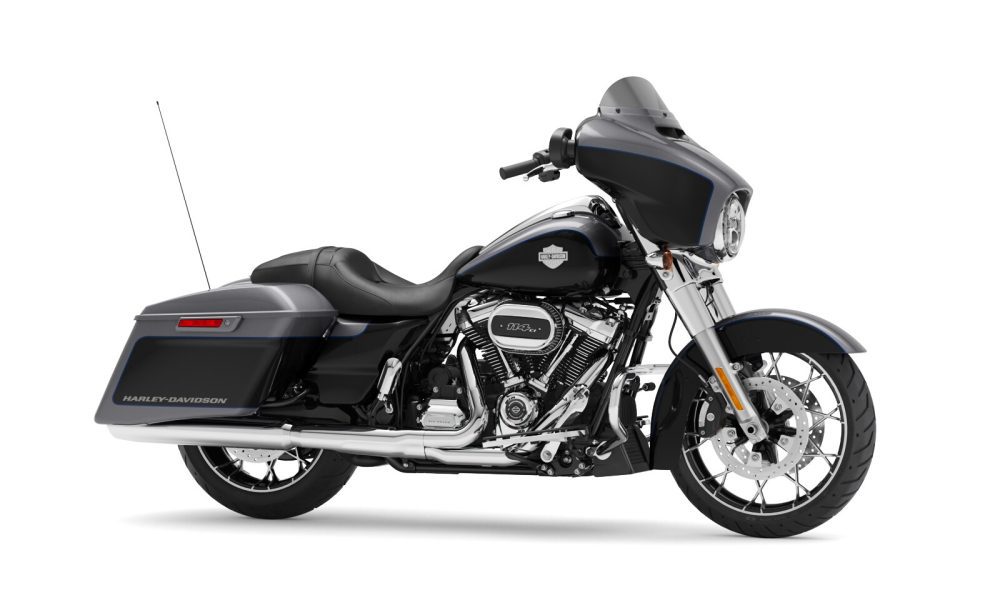 Stryd Deithiol Harley-Davidson Gleidio FLHX Touring Street Glide Arbennig Vivid Black