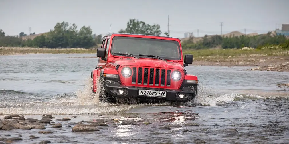 Тест-драйв Jeep Wrangler в Грузии