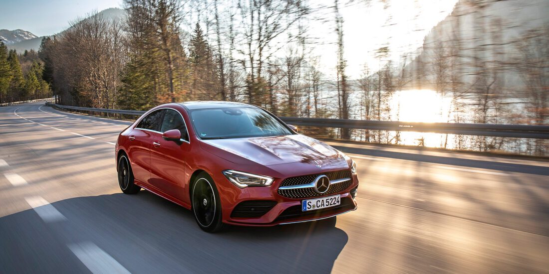 Pārbaudes brauciens ar Mercedes ar 1,3 dzinēju: izmēģiniet jauno CLA Coupe