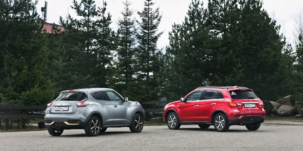 Тест-драйв Nissan Juke против Mitsubishi ASX