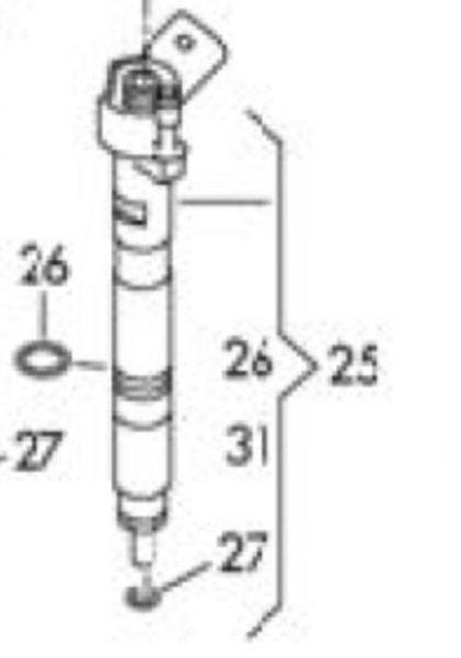 P021B Zylinder 8 Einspritzzeit