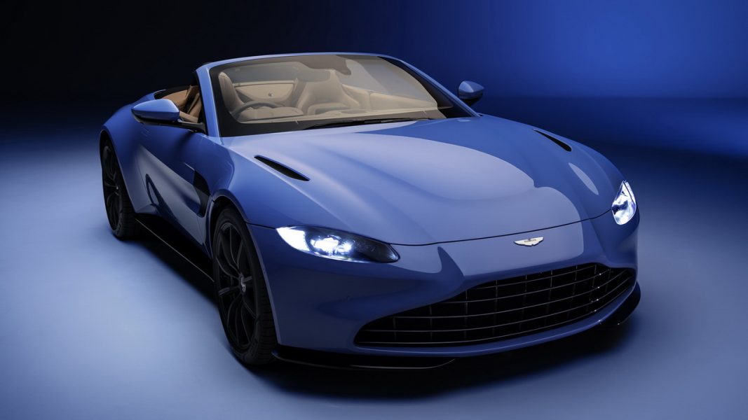 Aston Martin Vantage Roadster: sawiro iyo macluumaad rasmi ah