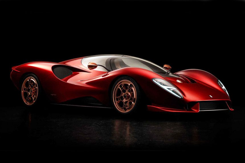 Roush - Auto Sportive द्वारा डिजाइन गरिएको V72 इन्जिनको साथ De Tommaso P8