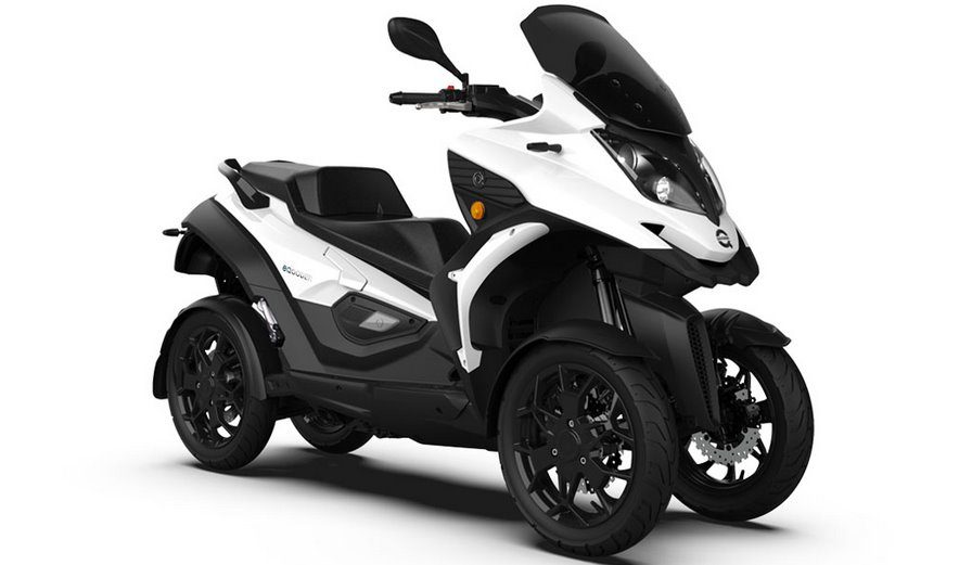 eQooder, een elektrische vierwieler onthuld in Genève - Moto Previews
