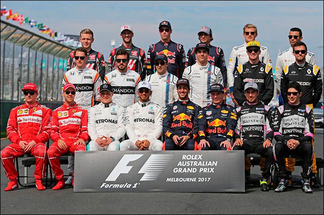 F1 2017: التقويم والمسارات - الفورمولا 1