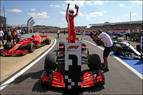 F1 &#8211; Феттель выигрывает Гран-при Великобритании 2018 с Ferrari &#8211; Формула 1