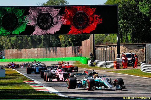 F1 - Италиялық Гран-при 2018 телебағдарламасы - Формула 1