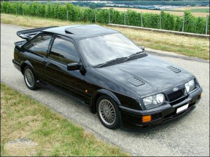 Ford Sierra RS500 Cosworth: brutalnost